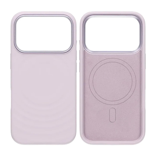 Mobile Case Silicone with Magsafe for iPhone 17 Pro Max - Purple