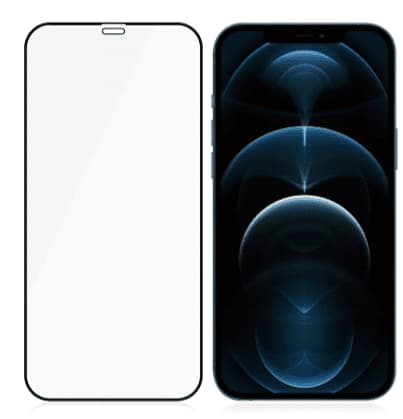 Panzerglass Skärmskydd i Härdat Glas för iPhone 12 Pro Max Svart