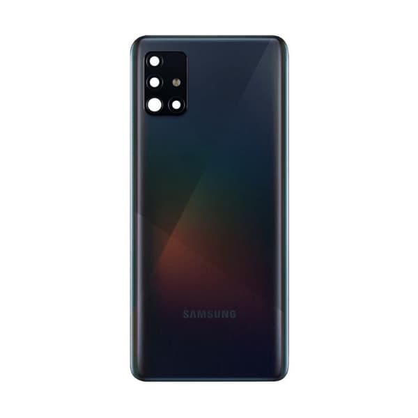 Samsung Galaxy A51 Baksida Med Tejp - Svart Svart