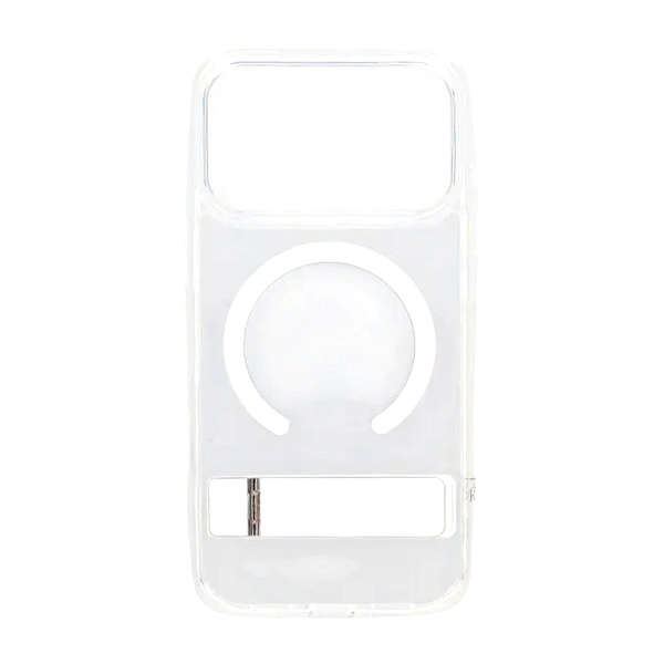 Rvelon Mobile Case with Stand for iPhone 17 Pro - Transparent
