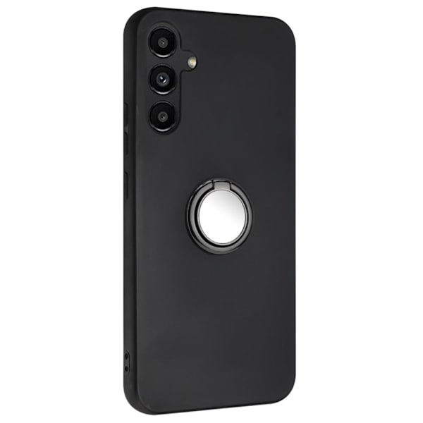 Samsung Galaxy S25 Case with Ring Holder - Black