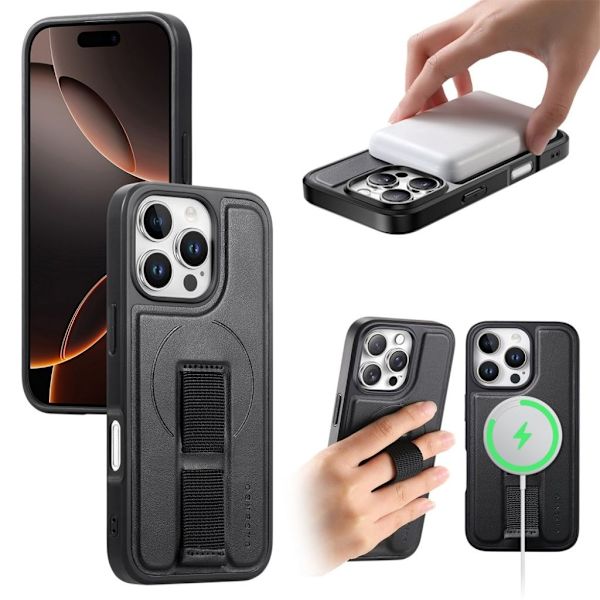 CASENEO iPhone 16 Pro Case with MagSafe - Black