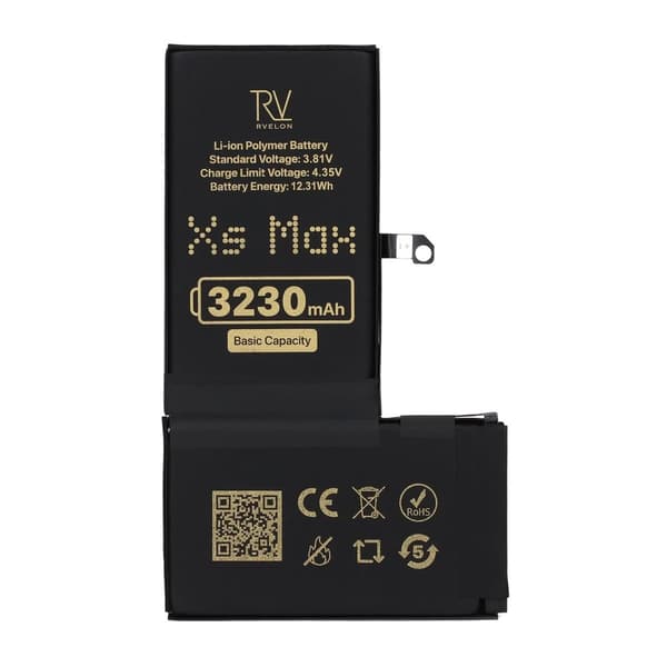 Rvelon Premium Batteri för iPhone XS Max - 3230mAh