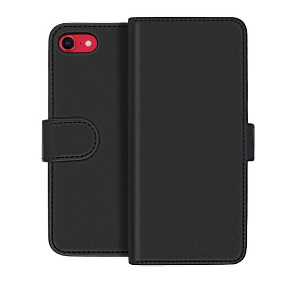 iPhone 7/8/SE 2020 Plånboksfodral Magnet Rvelon - Svart