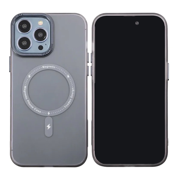 iPhone 13 Pro Max Mobilskal med MagSafe - Frostat Svart