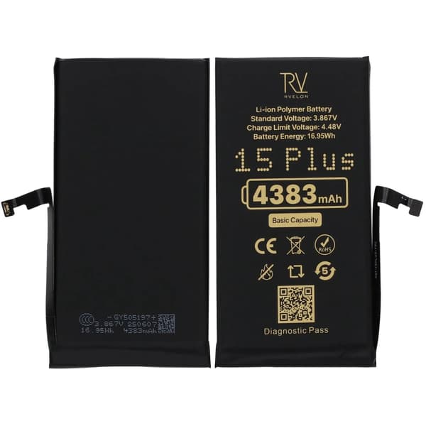 RV Battery iPhone 15 Plus 4383mAh Diagnostic Pass Original
