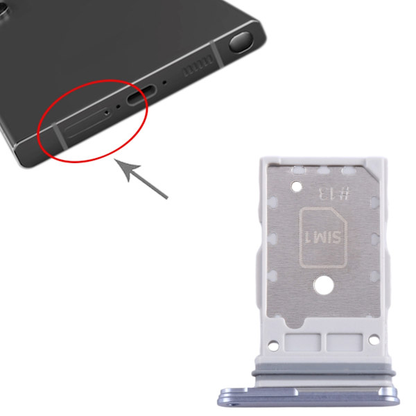 Samsung Galaxy S24/S24 Plus Simkortshållare - Lila