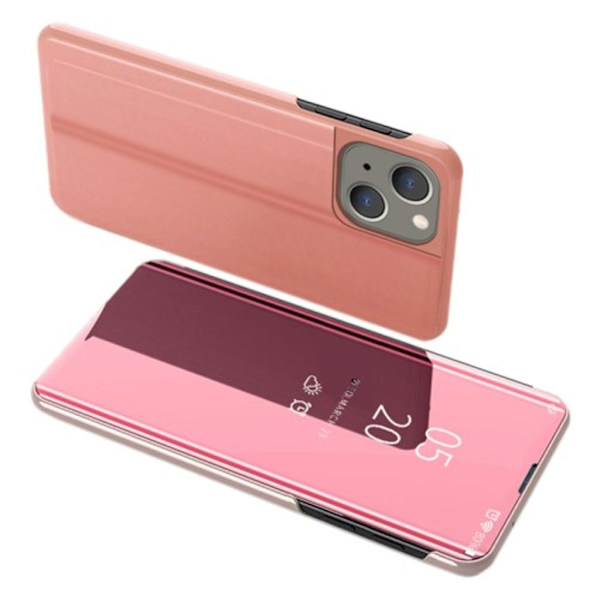 iPhone 15 Plus flip-cover - Rose gold