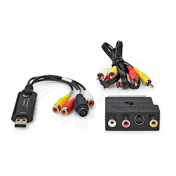 Nedis USB 2.0 Video Grabber - Black