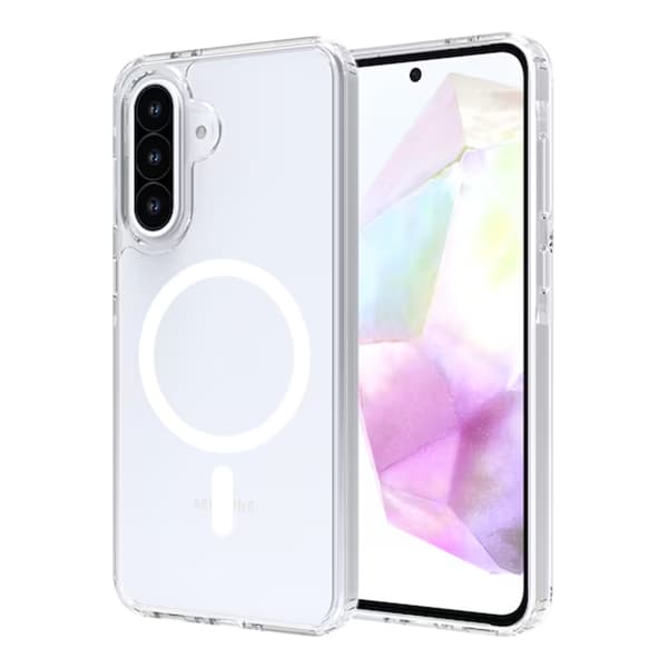 Rvelon Magsafe Case for Samsung Galaxy A56 - Transparent