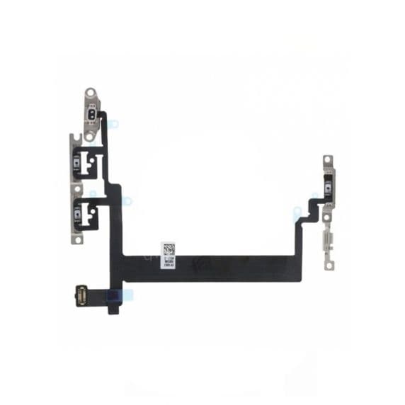 Original iPhone 13 Mini Ström/Volymknappar Flexkabel Svart