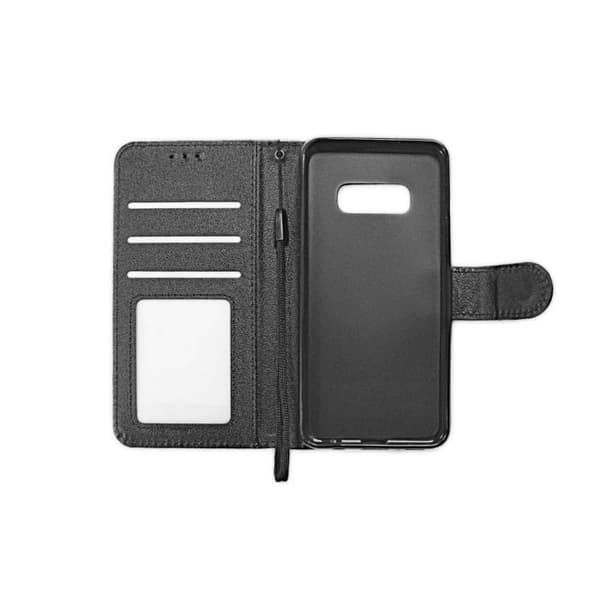 Samsung Galaxy S10e SM-G970F Flip Stand Läder Plånboksfodral - Svart