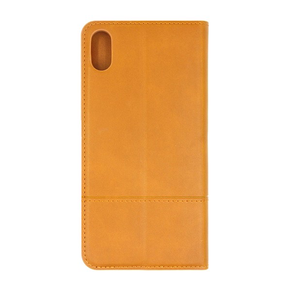 Plånboksfodral med Stativ iPhone XS Max - Brun