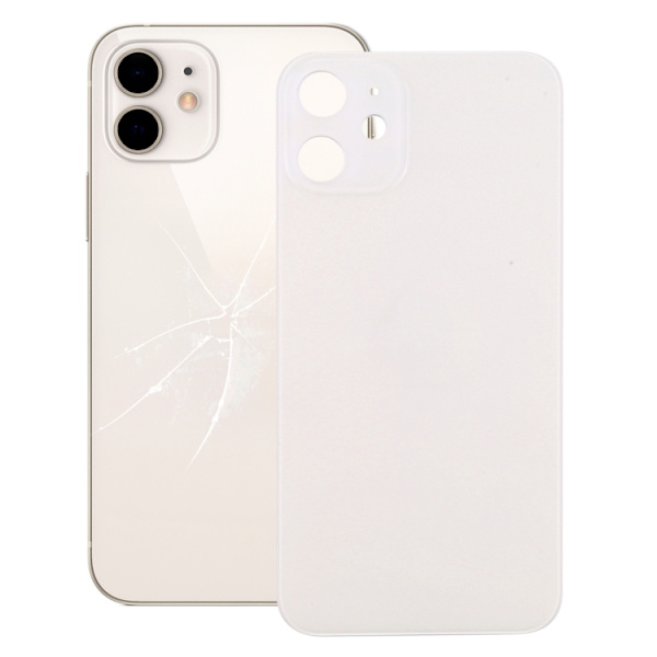 iPhone 12 Back Cover (No Logo) - White