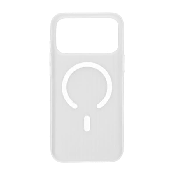Corrugated Mobile Case for iPhone 17 Pro Max - Frosted White