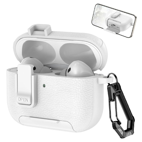 Apple AirPods Pro 3 Case with Stand - White