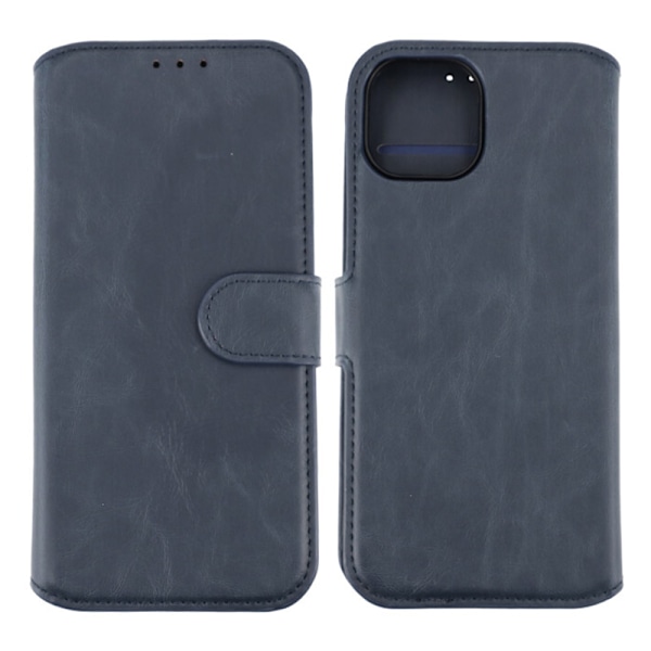 iPhone 15 Plånboksfodral Magnet Rvelon - Blå