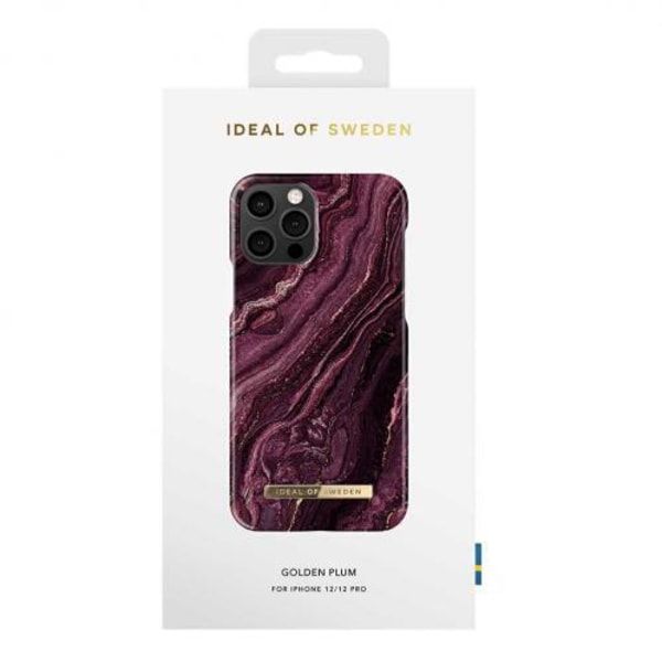 iDeal Fashion Skal för iPhone 12/12 Pro - Golden Plum