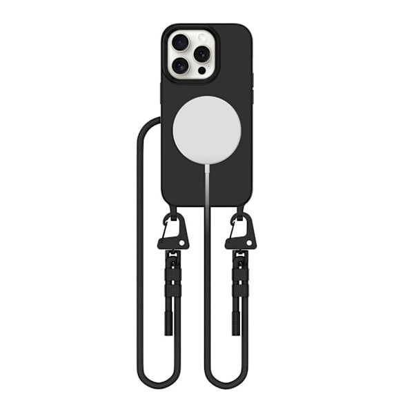 Tech-Protect MagNecklace MagSafe Case for iPhone 15 Pro - Black