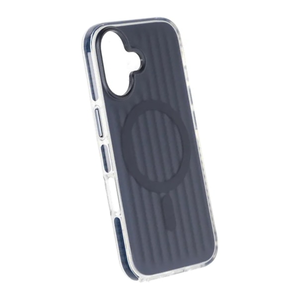 Corrugated Magsafe Mobile Case for iPhone 17 - Dark Blue