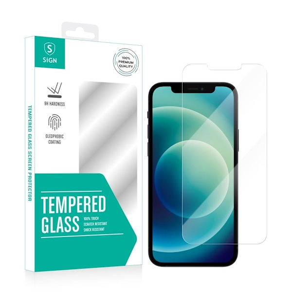 SiGN Tempered Glass Screen Protector for iPhone 12/12 Pro