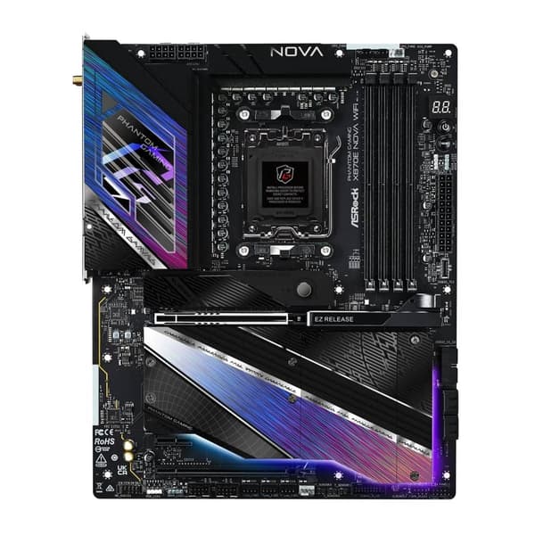 ASRock X870E Nova WiFi ATX-moderkort - Nyskick