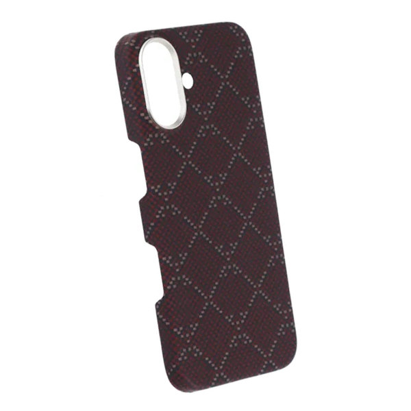 Kevlar Woven Magnetic Case - iPhone 17 Red Check