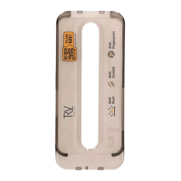 Rvelon Skärmskydd Heltäckande Privacy för iPhone 16 Pro/17- 20-pack med Monteringsram