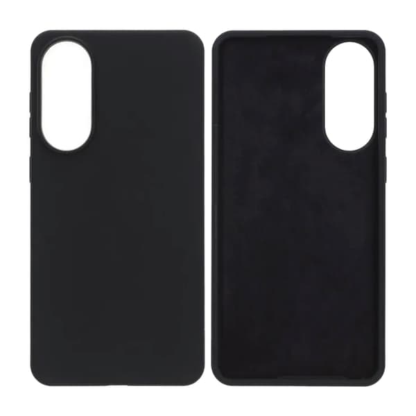 Rvelon Mobile Case Silicone for Samsung Galaxy S25 Edge - Black