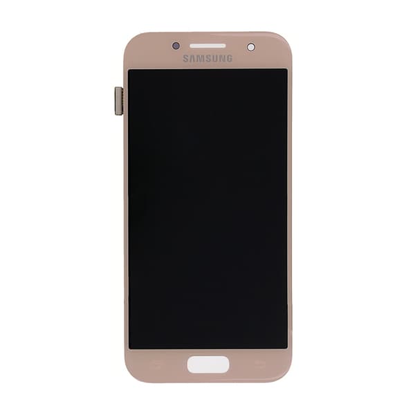 Samsung Galaxy A3 2017 (SM-A320F) LCD Skärm med Display Original - Rosa