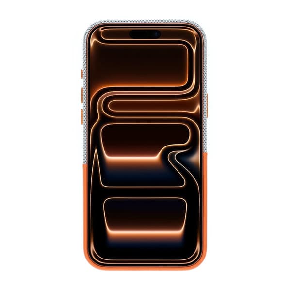 Dual-Tone Leather Card Holder Magnetic Phone Case For iPhone 17 Pro Max/18 Pro Max Orange