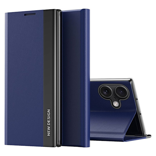 iPhone 16 Case with Stand - Dark Blue