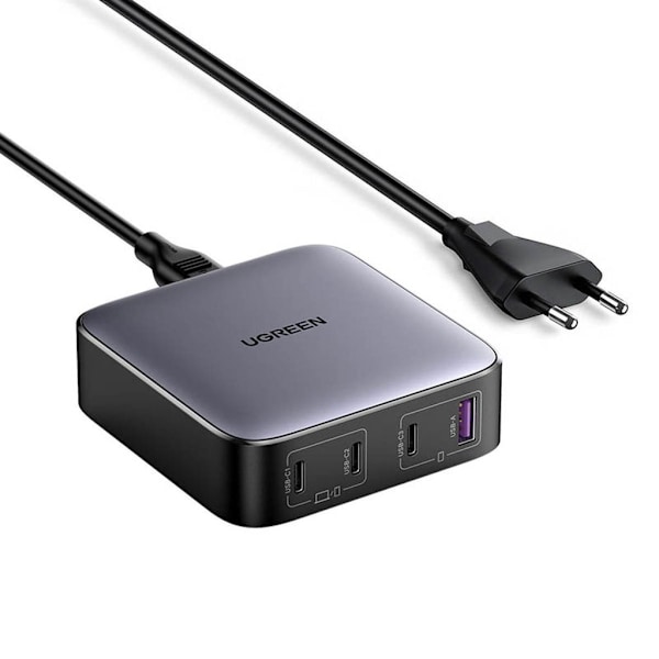 Ugreen Nexode GaN Fast Charger 3xUSB-C, 1xUSB-A, 100W