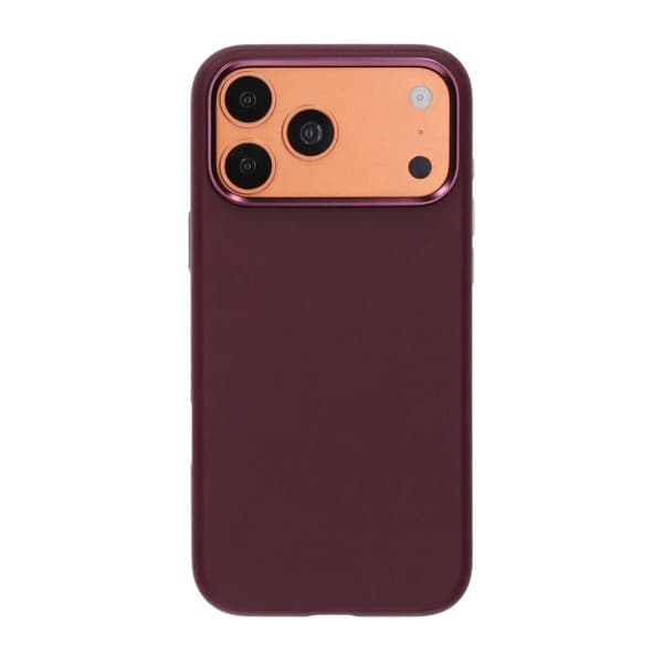 Vegan leather Magnetic Case For iPhone 17 Pro Max /18 Pro Max Purple