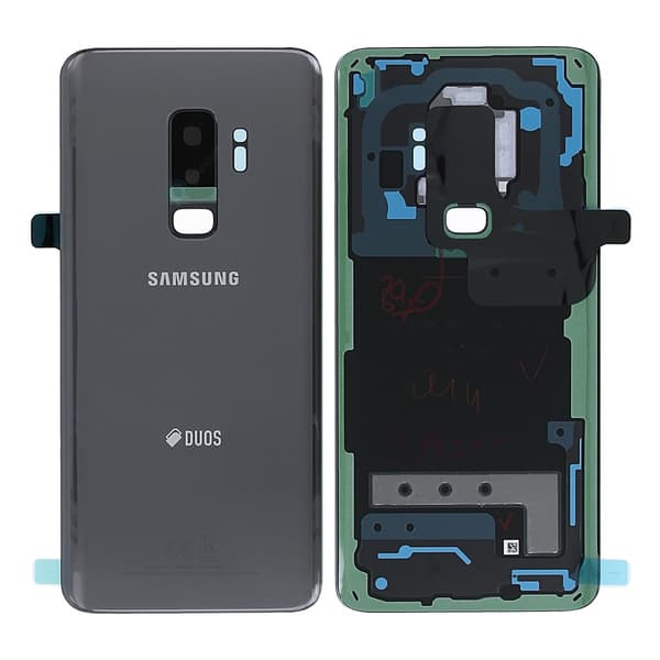 Samsung Galaxy S9 Plus Duos SM-G965FD Battery Cover -Titanium Grey