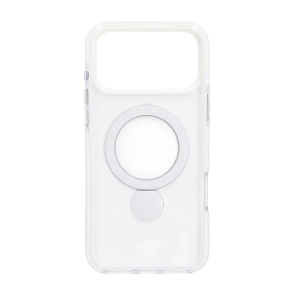 Pindun 360掳Rotating Stand Magnetic Case For iPhone 17 Pro White