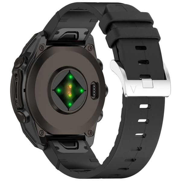 Garmin Fenix 8 47mm etc. Two-colored Watch strap - Black