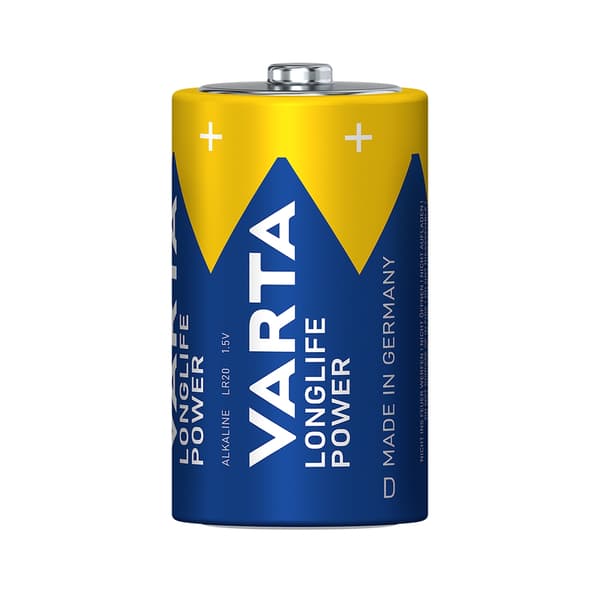 Varta Alkaline D and LR20 Battery 2-pack