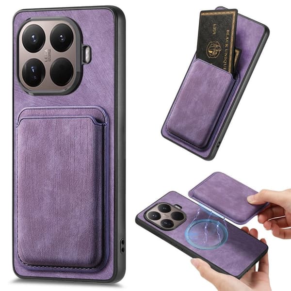 Xiaomi 17T MagSafe Case with Wallet - Purple