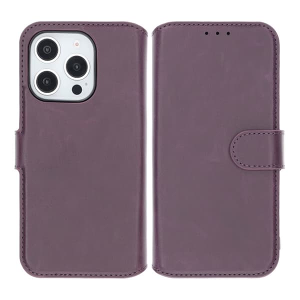iPhone 16 Pro Wallet Case Magnet Rvelon - Purple