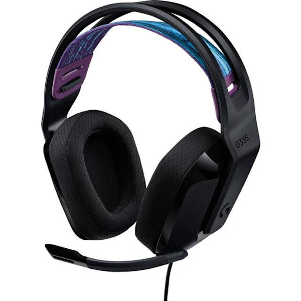 Original Logitech G335 On-ear Headset - Svart