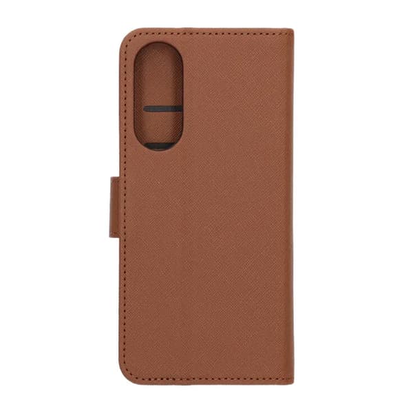 Wallet Case with Stand for Samsung Galaxy S25 Edge - Brown