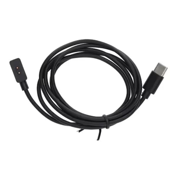 Charging cable USB-C for Xiaomi Band 8 and Pro and Active - Black 2-Pin
