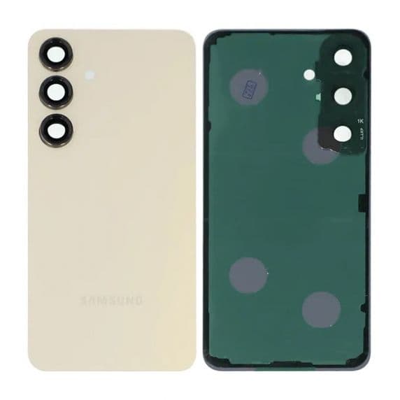 Samsung Galaxy S24 Baksida med tejp - kräm
