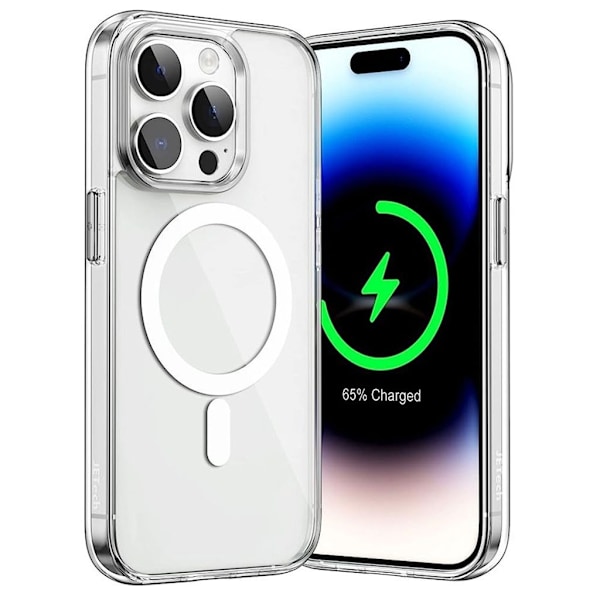 iPhone 15 Pro Max Case MagSafe Compatible - Transparent