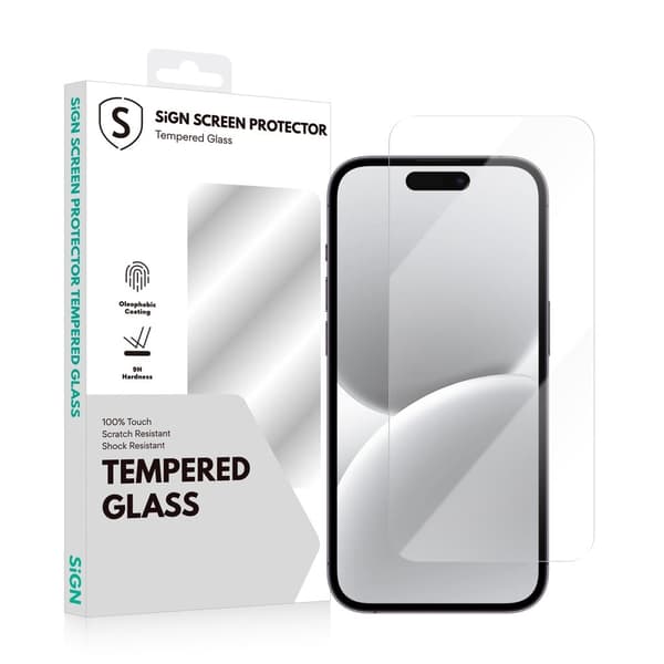 SiGN Tempered Glass Screen Protector for iPhone 18 Pro Max / 17 Pro Max