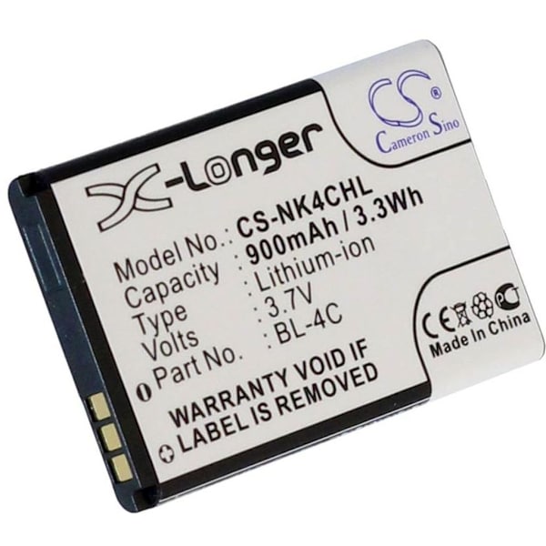 Battery for BL-4C replacement battery