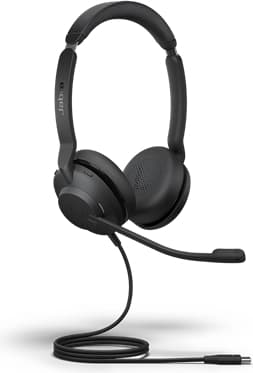 Original Jabra Evolve 30 II Stereo Over-ear Headset - Svart Svart