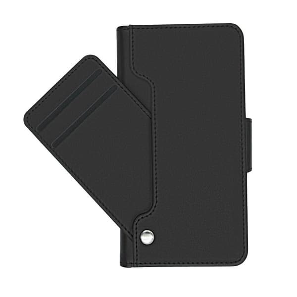 Samsung Galaxy A42 5G Plånboksfodral med Extra Kortfack Rvelon - Svart