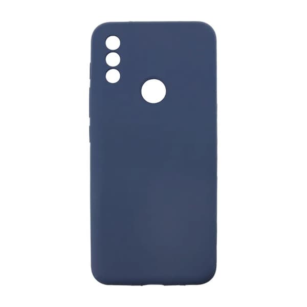 Motorola Moto E20 Silikonskal med Kameraskydd - Blå
